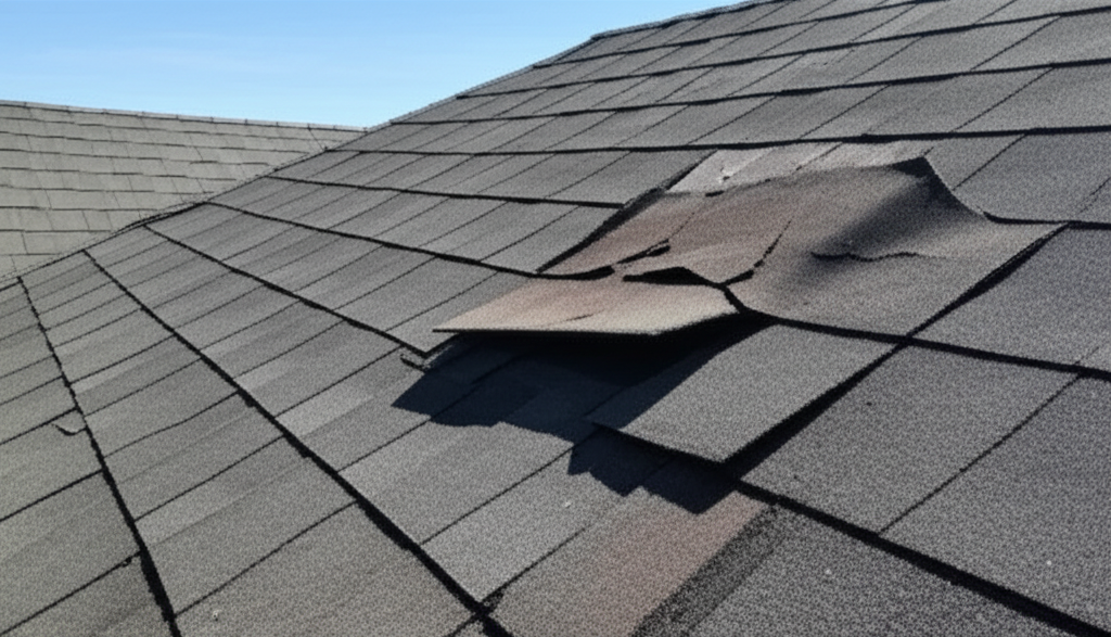 Insurance roof damage